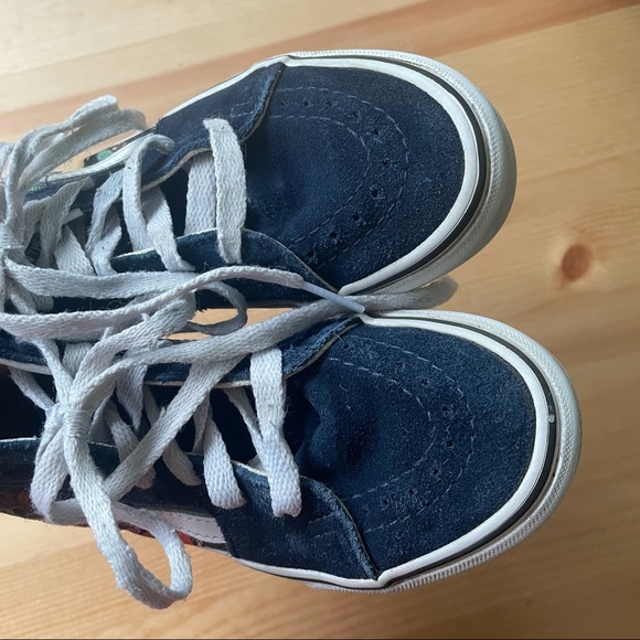 Vans Sk8 Hi Top Hibiscus Sneakers - Picture 8 of 13